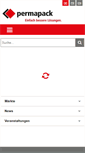 Mobile Screenshot of permapack.ch